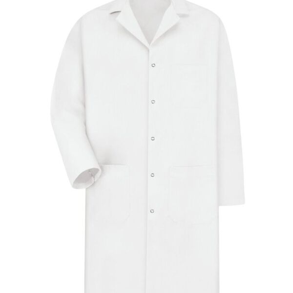 Unisex Tall Gripper Front Lab Coat Thumbnail